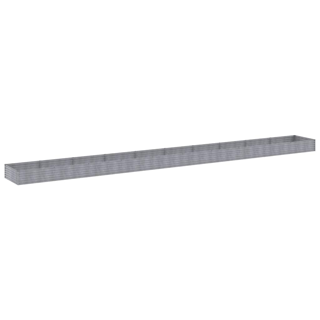 Taimekast, 960x100x36 cm, Corten-teras