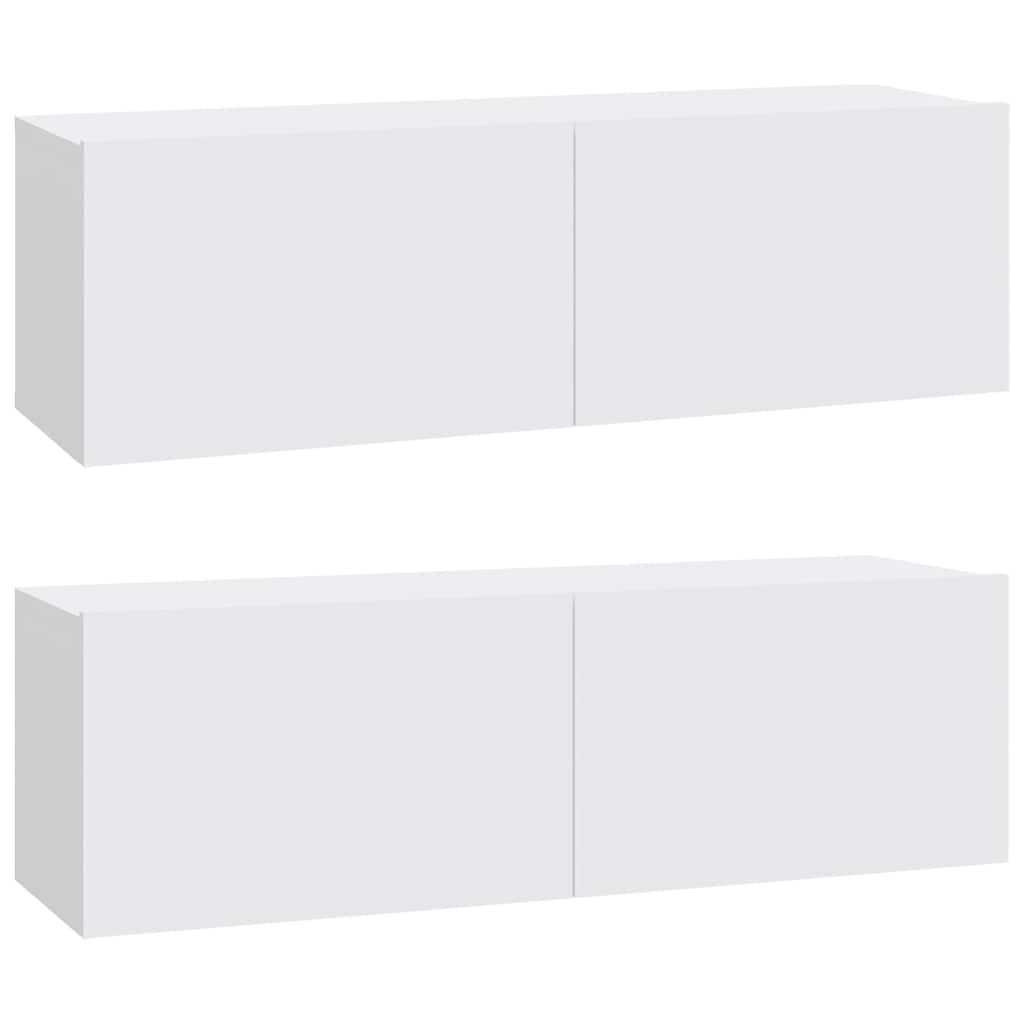 Seina telerikapid 2 tk, must, 100 x 30 x 30 cm, tehispuit