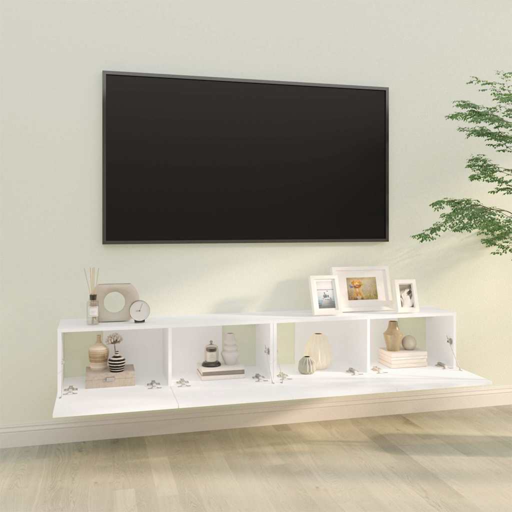 Seina telerikapid 2 tk, must, 100 x 30 x 30 cm, tehispuit