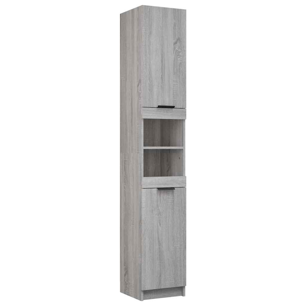 Vannitoakapp, hall Sonoma , 32x34x188,5 cm, tehispuit