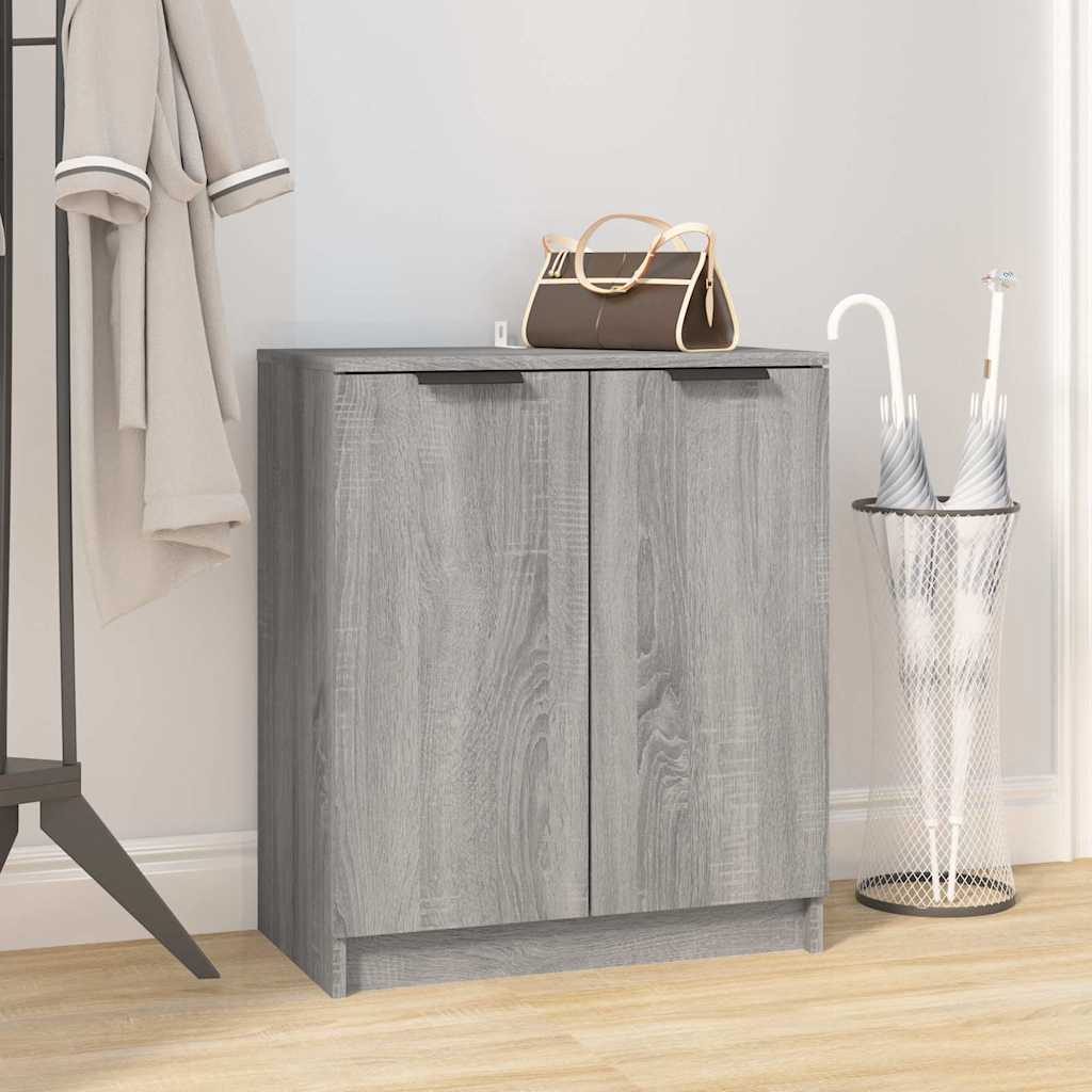 Jalatsikapp, hall Sonoma tamm, 59 x 35 x 70 cm, tehispuit