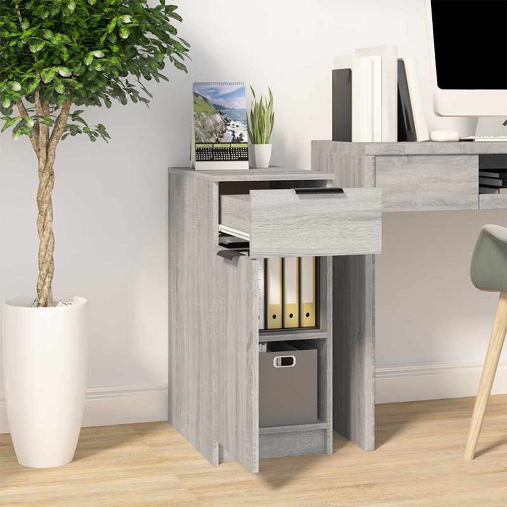 Sahtlikapp, hall Sonoma tamm, 33,5x50x75 cm, tehispuit
