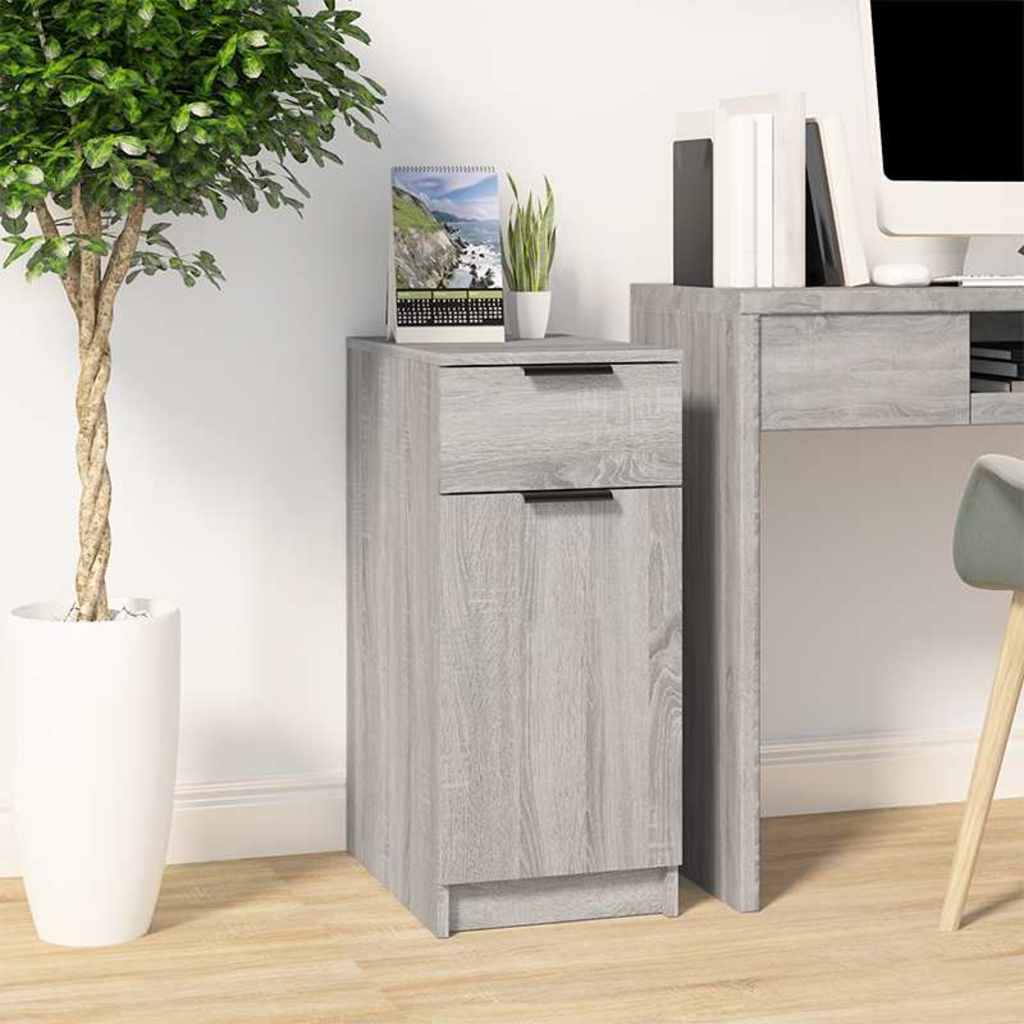 Sahtlikapp, hall Sonoma tamm, 33,5x50x75 cm, tehispuit