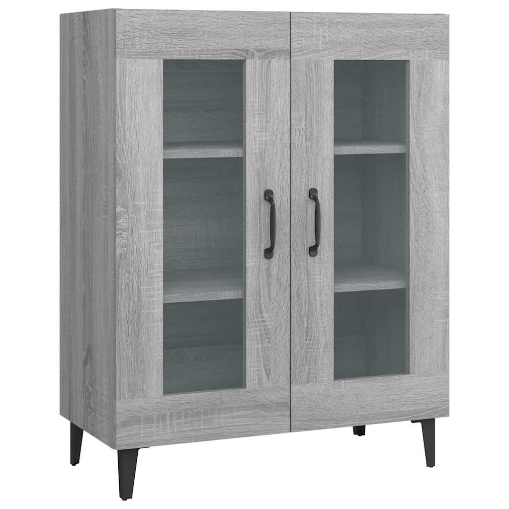 Puhvetkapp, hall, Sonoma tamm, 69,5 x 34 x 90 cm, tehispuit