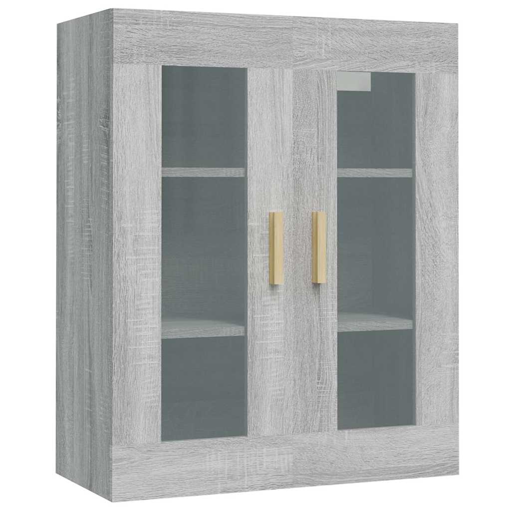 Seinakapp, hall Sonoma tamm, 69,5x34x90 cm
