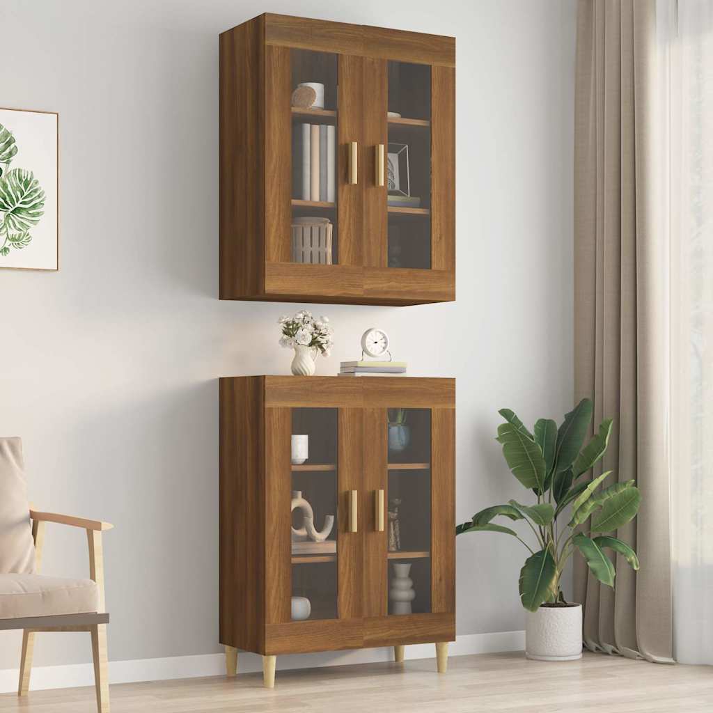Seinakapp, pruun tamm, 69,5x34x90 cm
