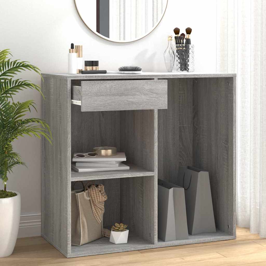 Kosmeetikakapp, hall Sonoma tamm, 80 x 40 x 75 cm, tehispuit