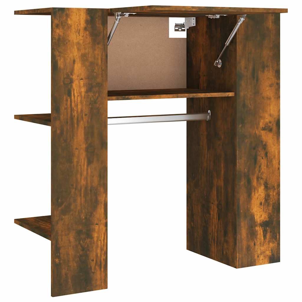 Esikukapp, suitsutatud tamm, 97,5 x 37 x 99 cm, tehispuit