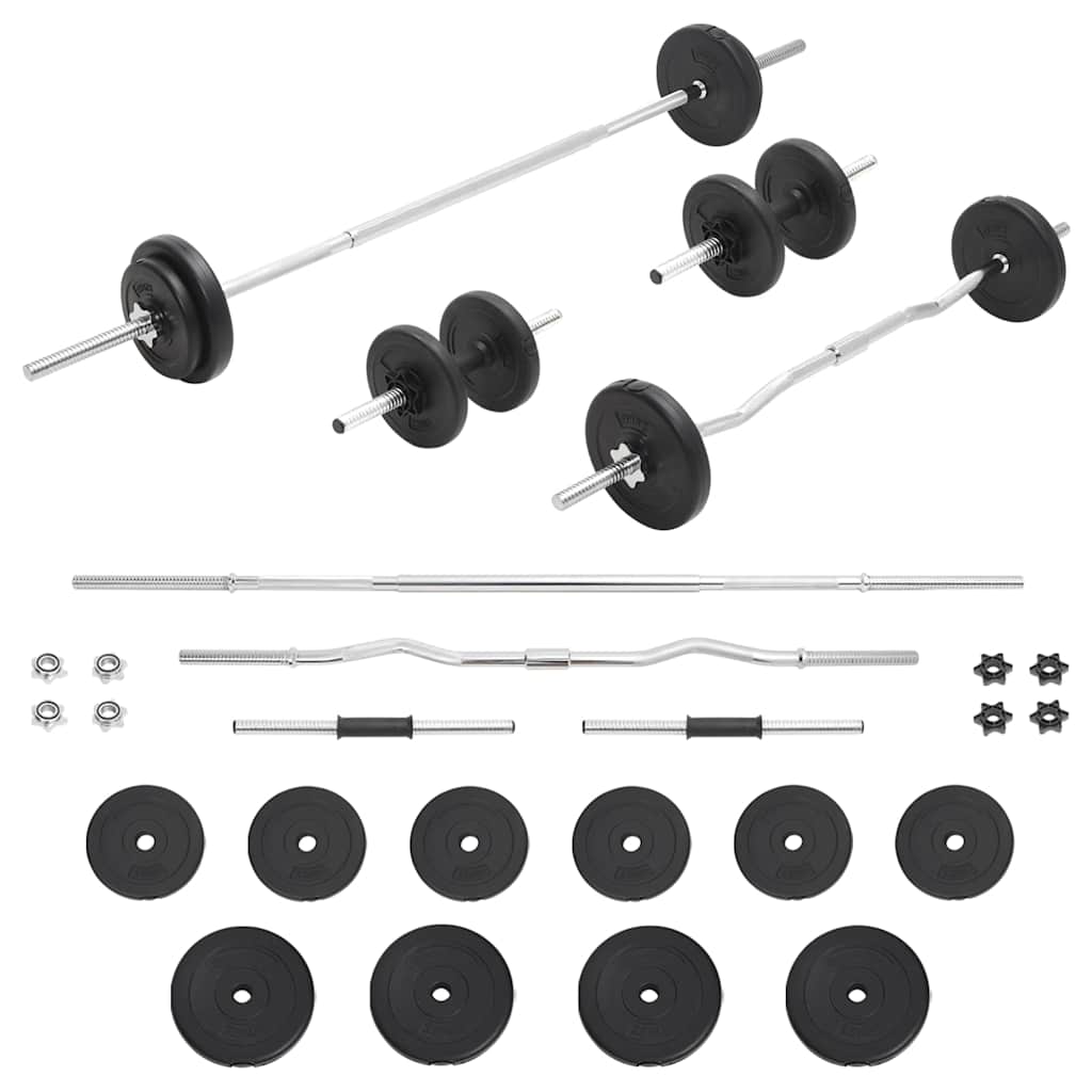 Kangi ja hantlite komplekt, 30 kg