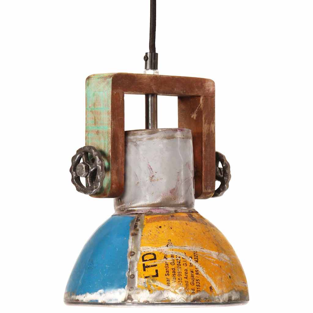 Tööstuslik laelamp, 25 W, mitmevärviline, ümmargune, 19 cm, E27