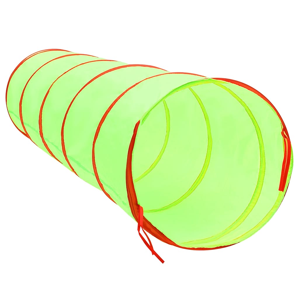 Laste mängutunnel, roheline, 175 cm, polüester