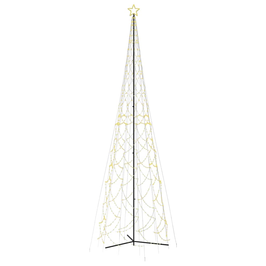 Jõulukäbikuusk soe valge 3000 LED-i 230 x 800 cm