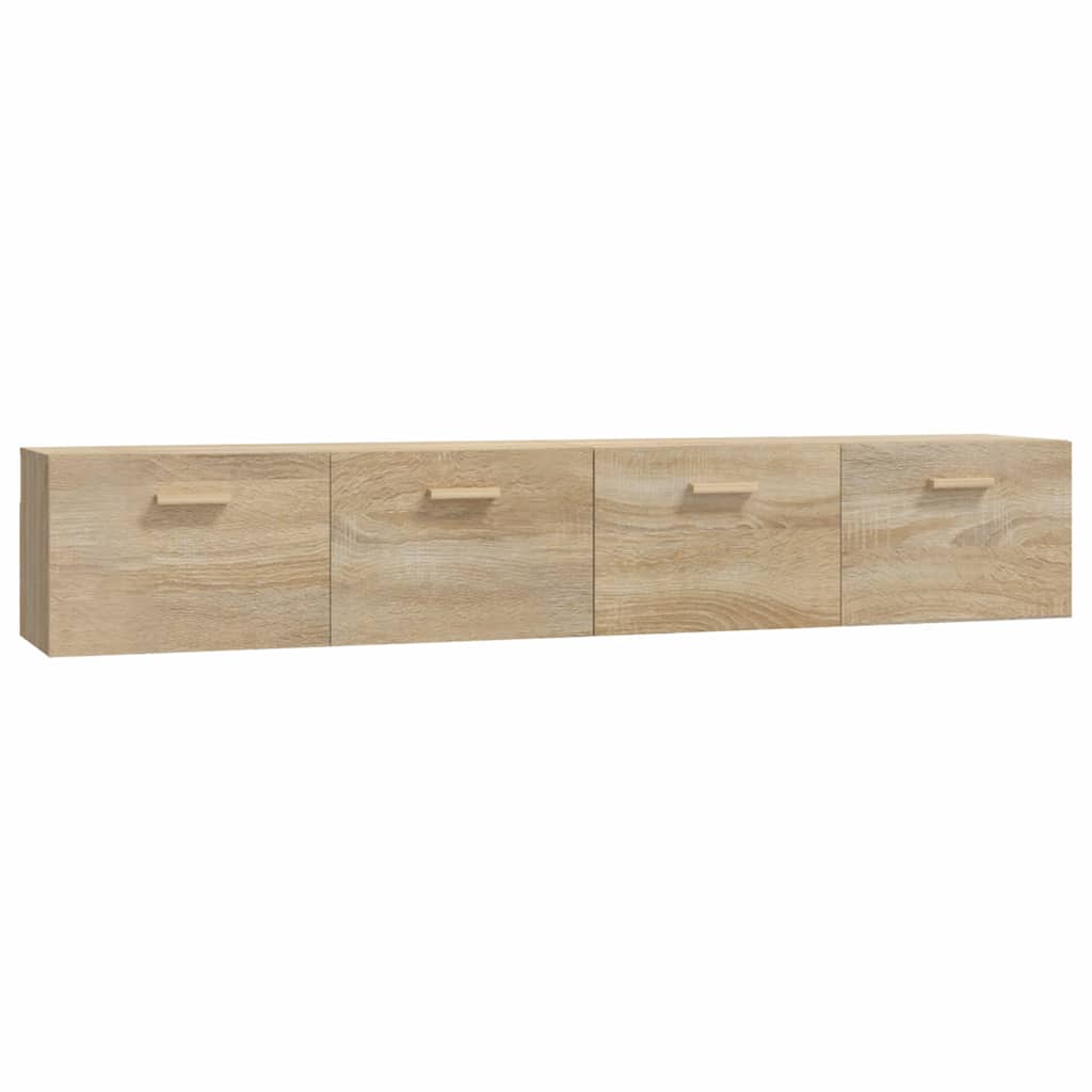 Seinakapid 2 tk, sonoma tamm,100x36,5x35 cm tehispuit