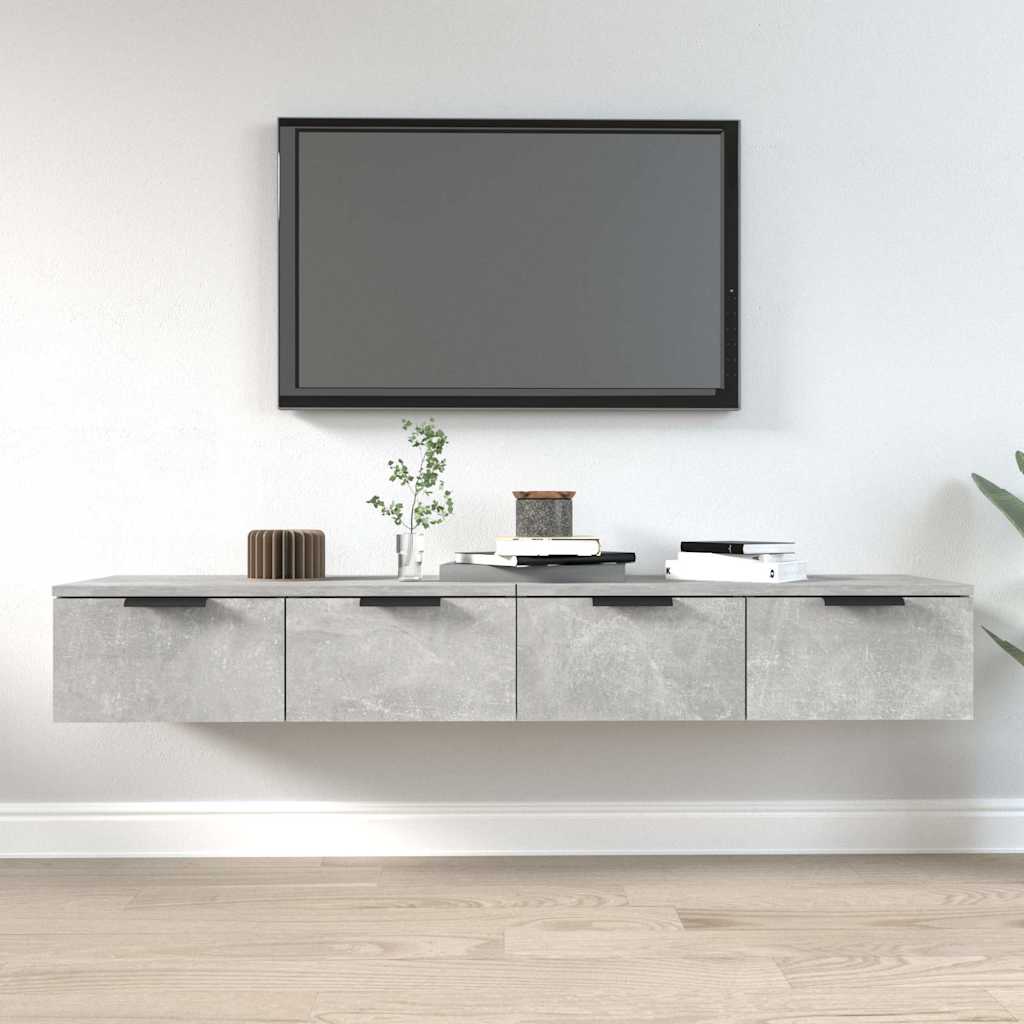 Seinakapid 2 tk, betoonhall, 68 x 30 x 20 cm, tehispuit