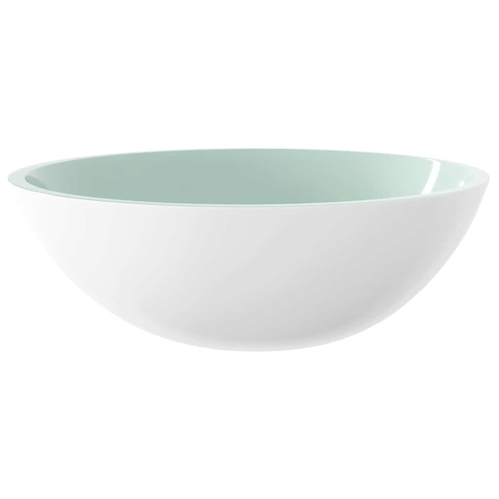 Valamu, klaas, 50 x 37 x 14 cm, valge