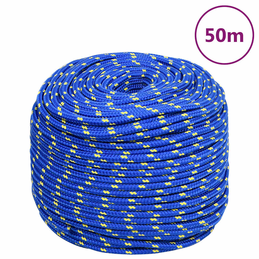 Paadiköis, sinine, 8 mm, 50 m, polüpropüleen