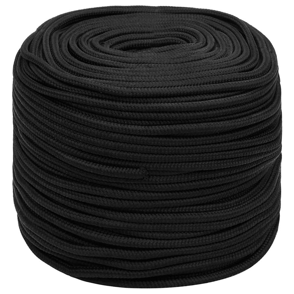Paadiköis, täismust, 8 mm, 25 m, polüpropüleen