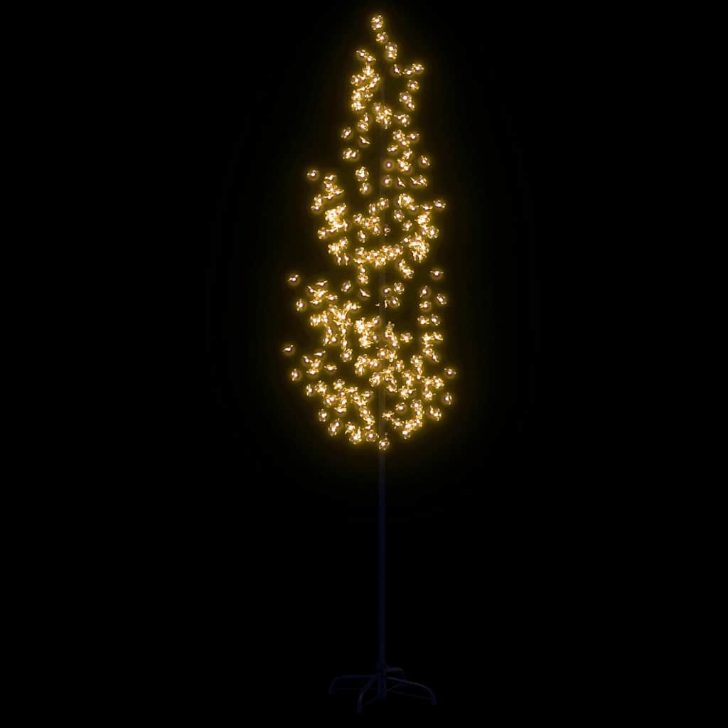 Kirsiõitega LED-puu, soe valge, 368 LEDi, 300 cm