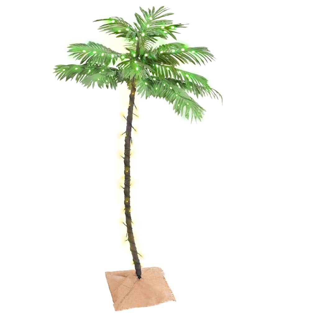 LED palmipuu soe valge 88 LEDi 150 cm