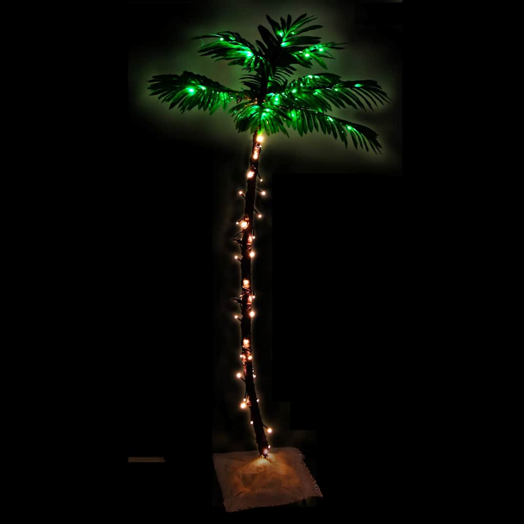 LED palmipuu soe valge 88 LEDi 150 cm