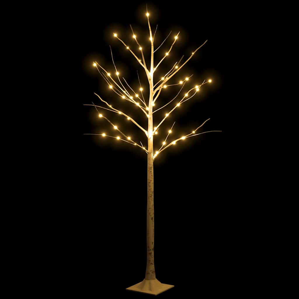 LED kasepuu soe valge 72 LEDi 150 cm