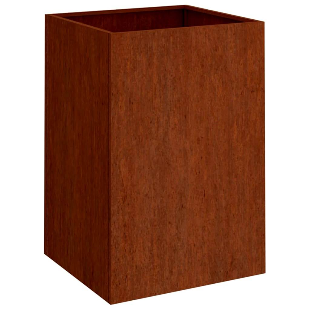 Taimekast, 52x48x75 cm, Corten teras