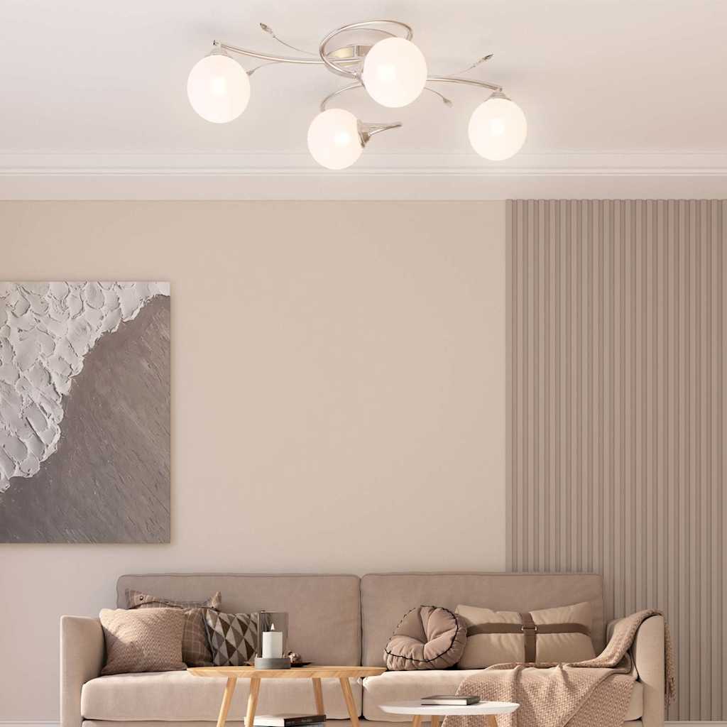 Laelamp ümmarguste klaaskuplitega 4 G9 LED-pirnile