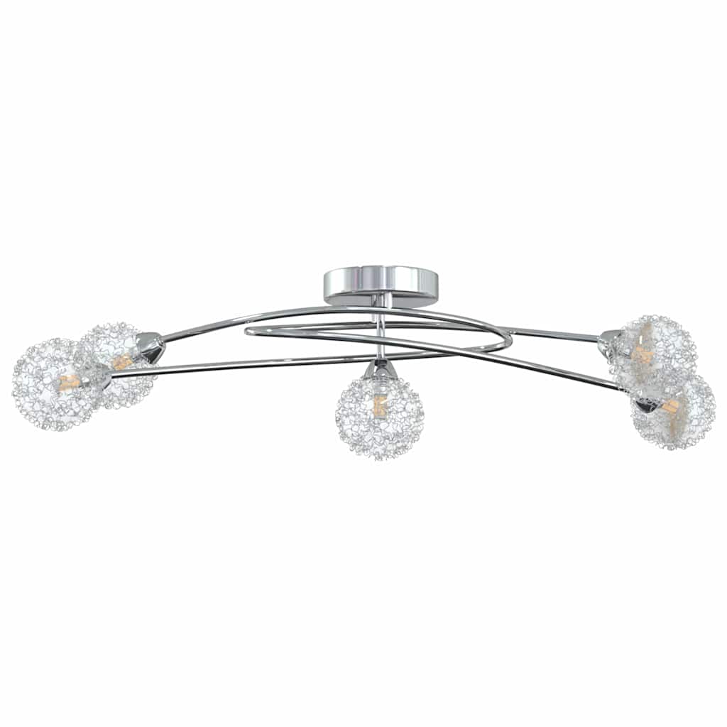 Laelamp võrgust lambivarjudega 5 G9 pirnile