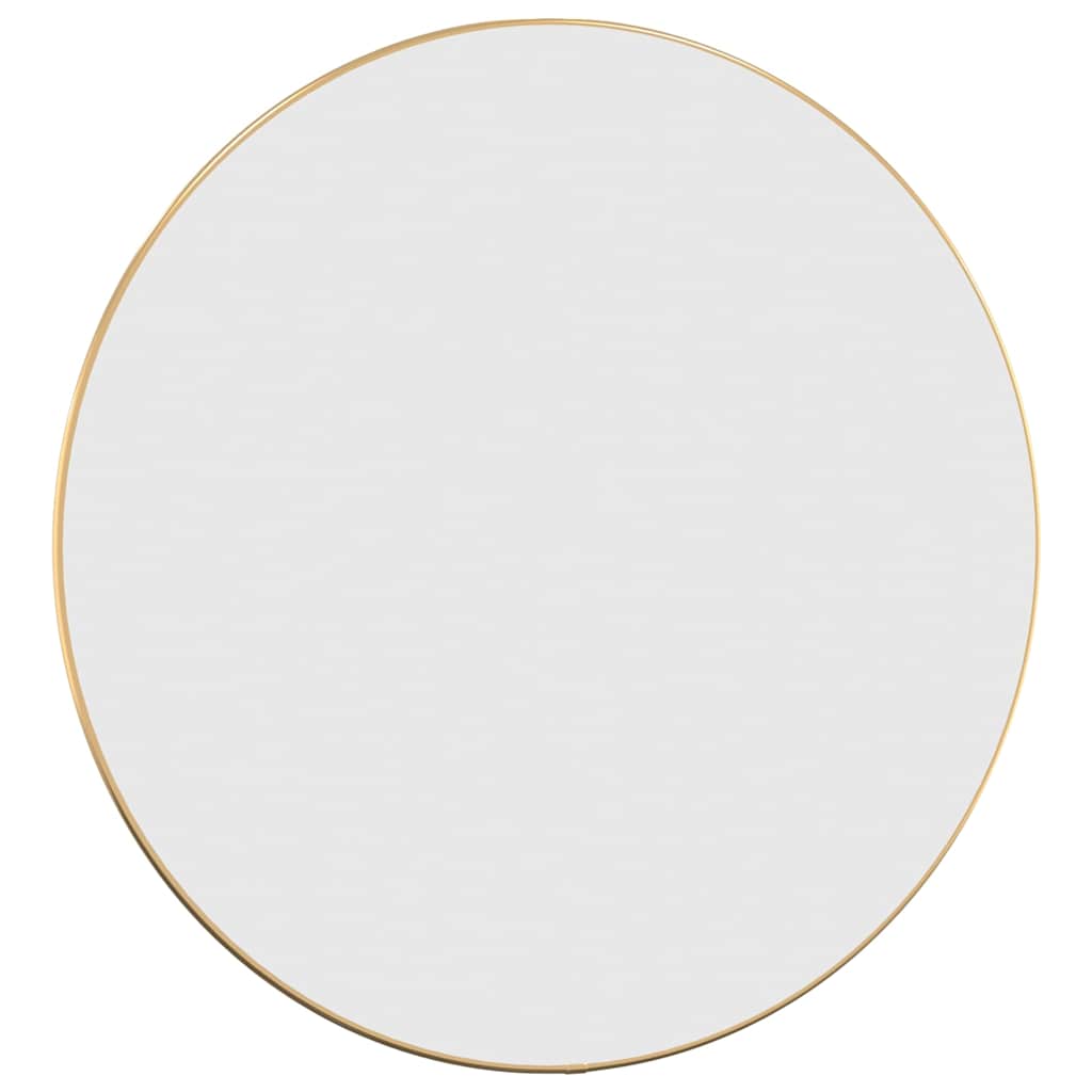 Seinapeegel, kuldne, Ø60 cm, ümmargune