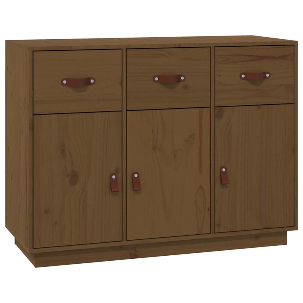 Puhvetkapp, meepruun, 100 x 40 x 75cm, täismännipuit
