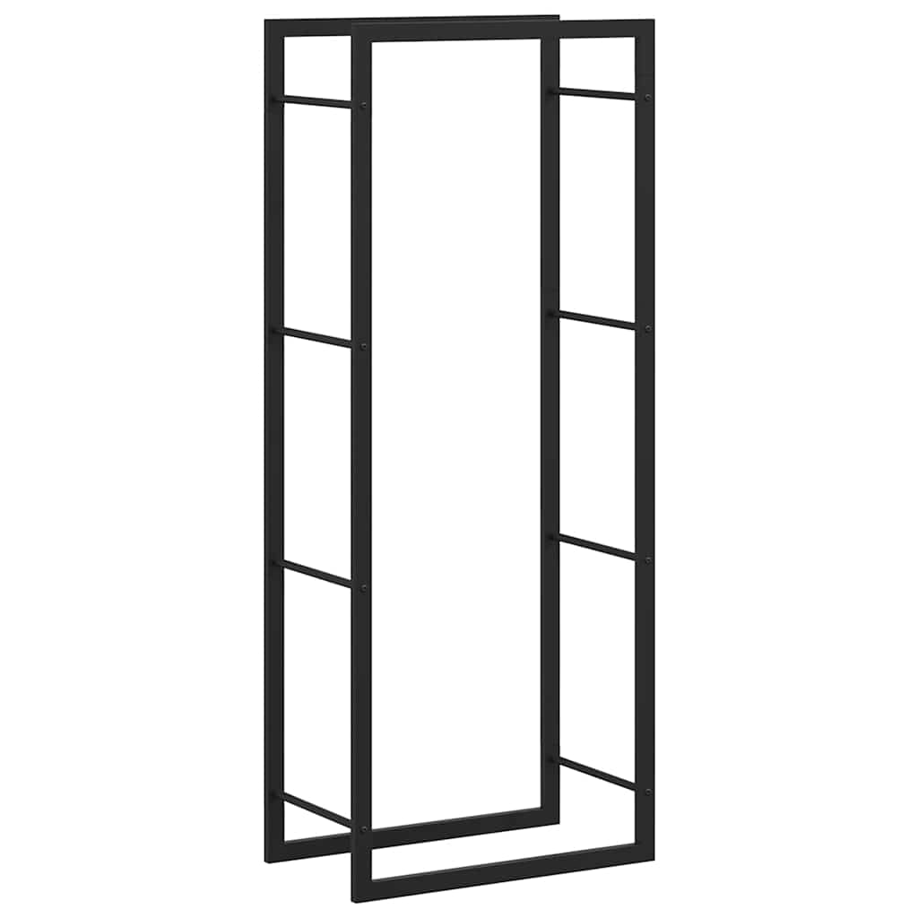Küttepuude rest, mattmust, 50x28x132 cm, teras