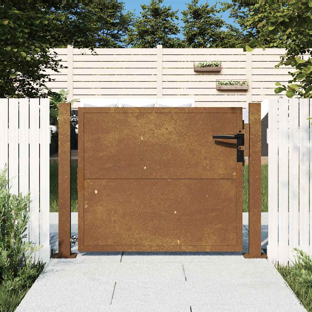 Aiavärav 100 x 75 cm corten terasest