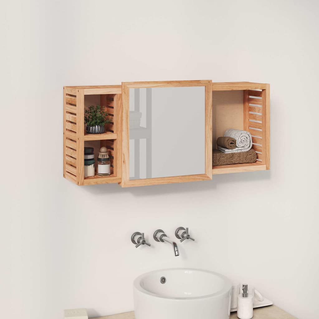 Peegelkapp, 80 x 17 x 34 cm, pähkel