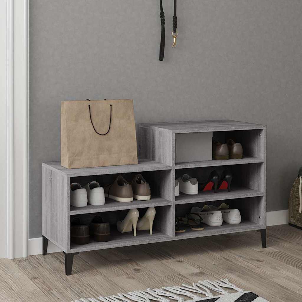 Kingakapp, hall Sonoma tamm, 102x36x60 cm, tehispuit