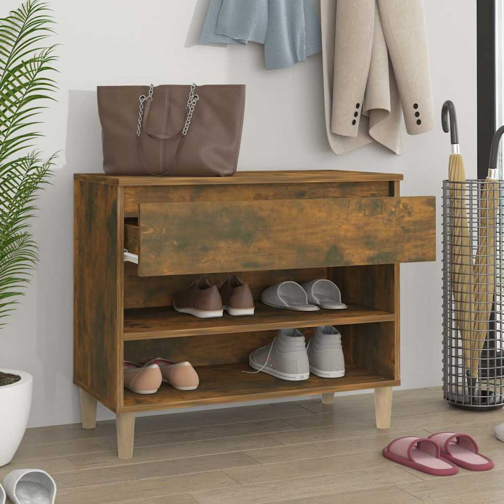 Kingakapp, suitsutatud tamm, 70 x 36 x 60 cm, tehispuit