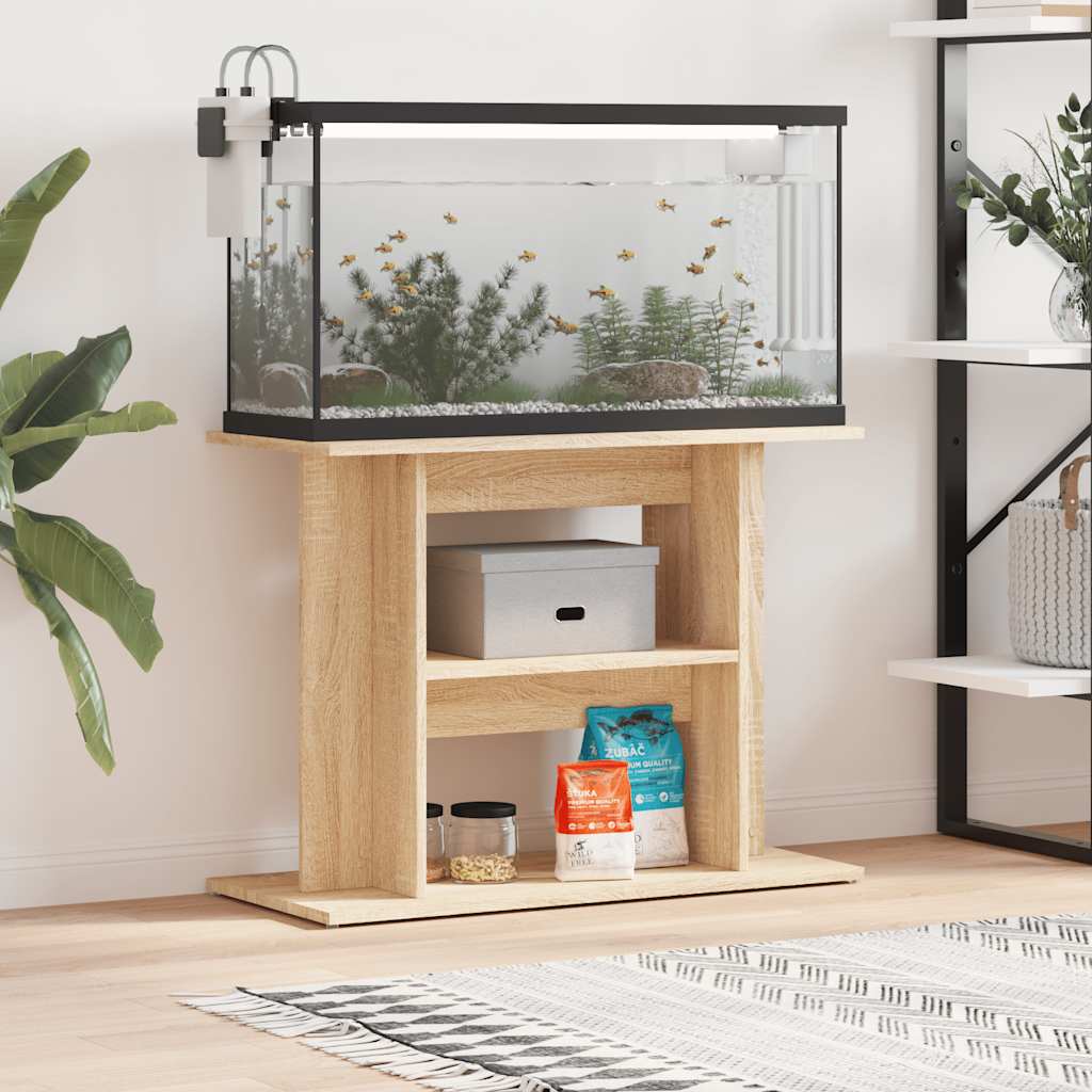 Akvaariumi alus, Sonoma tamm, 80 x 35 x 60 cm, tehispuit