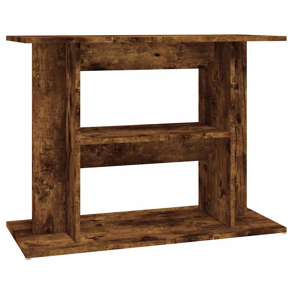 Akvaariumialus suitsutatud tamm 80 x 35 x 60 cm töödeldud puit