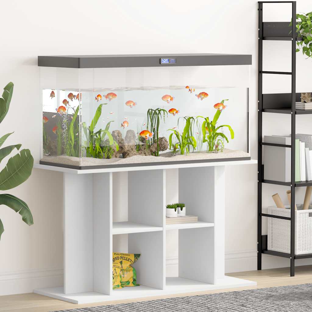Akvaariumi alus, valge, 100 x 40 x 60 cm, tehispuit