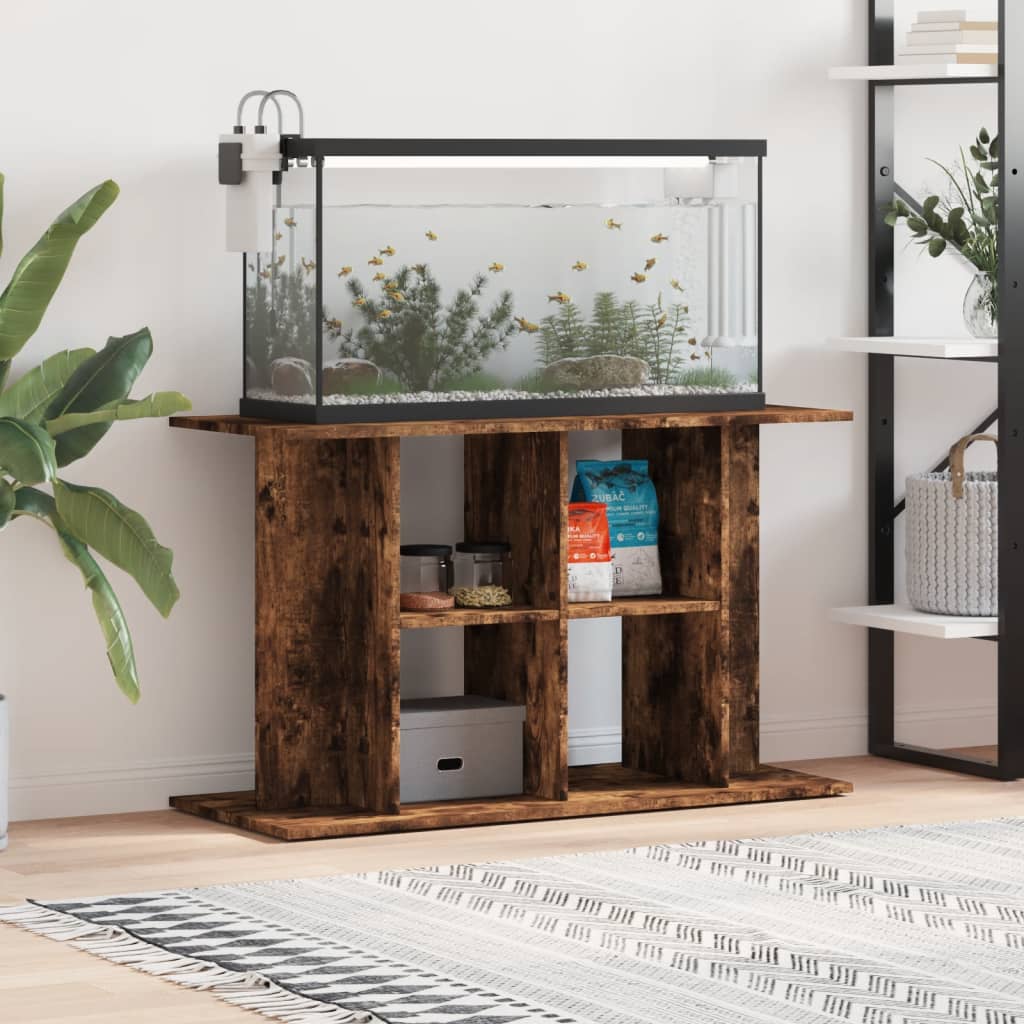 Akvaariumi alus, suitsutatud tamm, 100 x 40 x 60 cm, tehispuit