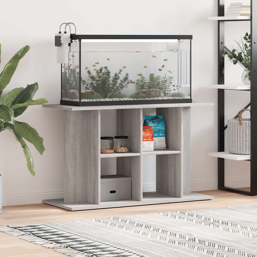 Akvaariumi alus, hall Sonoma tamm, 100 x 40 x 60 cm, tehispuit