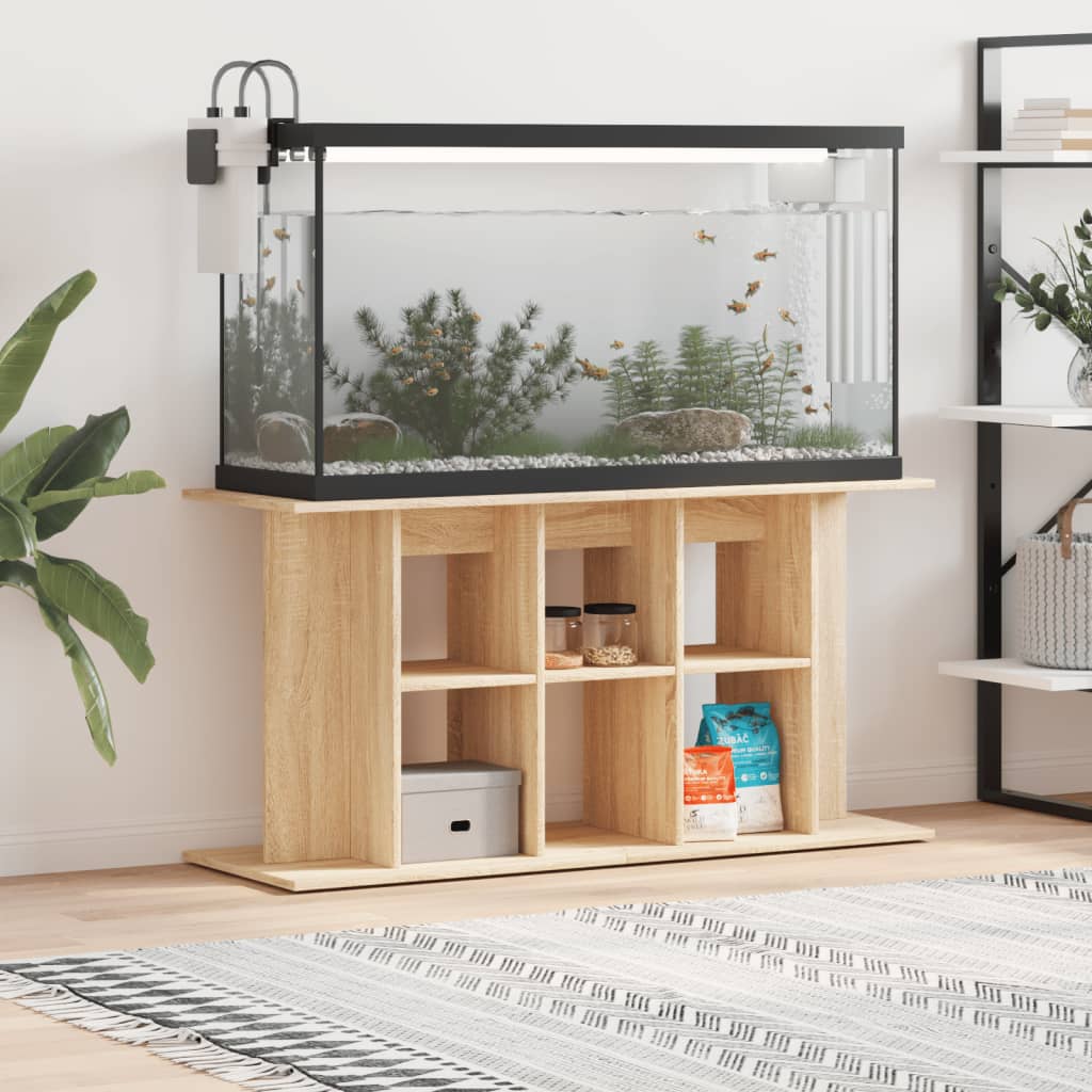 Akvaariumialus Sonoma tamm 120 x 40 x 60 cm töödeldud puit