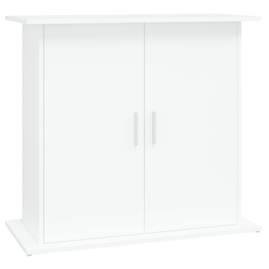Akvaariumi alus, valge, 81 x 36 x 73 cm, tehispuit