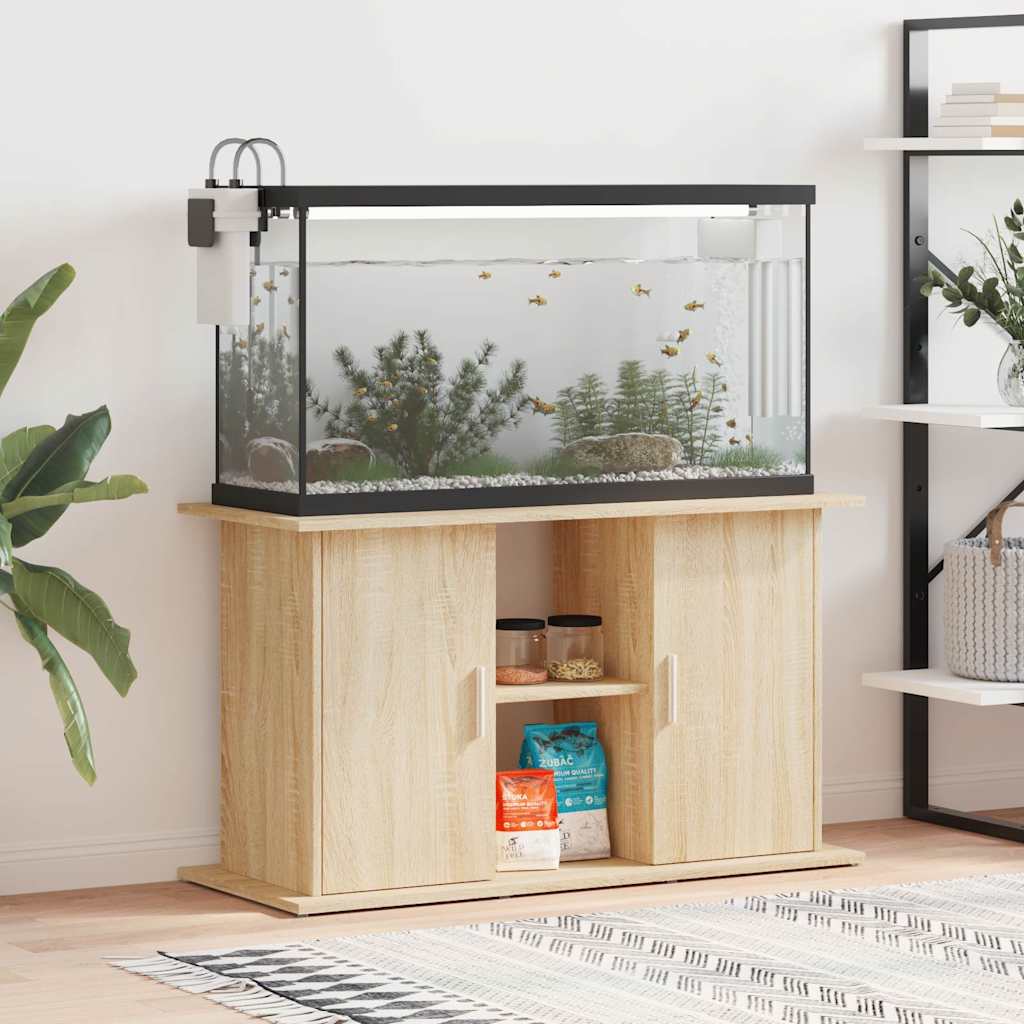 Akvaariumialus Sonoma tamm 101 x 41 x 58 cm töödeldud puit