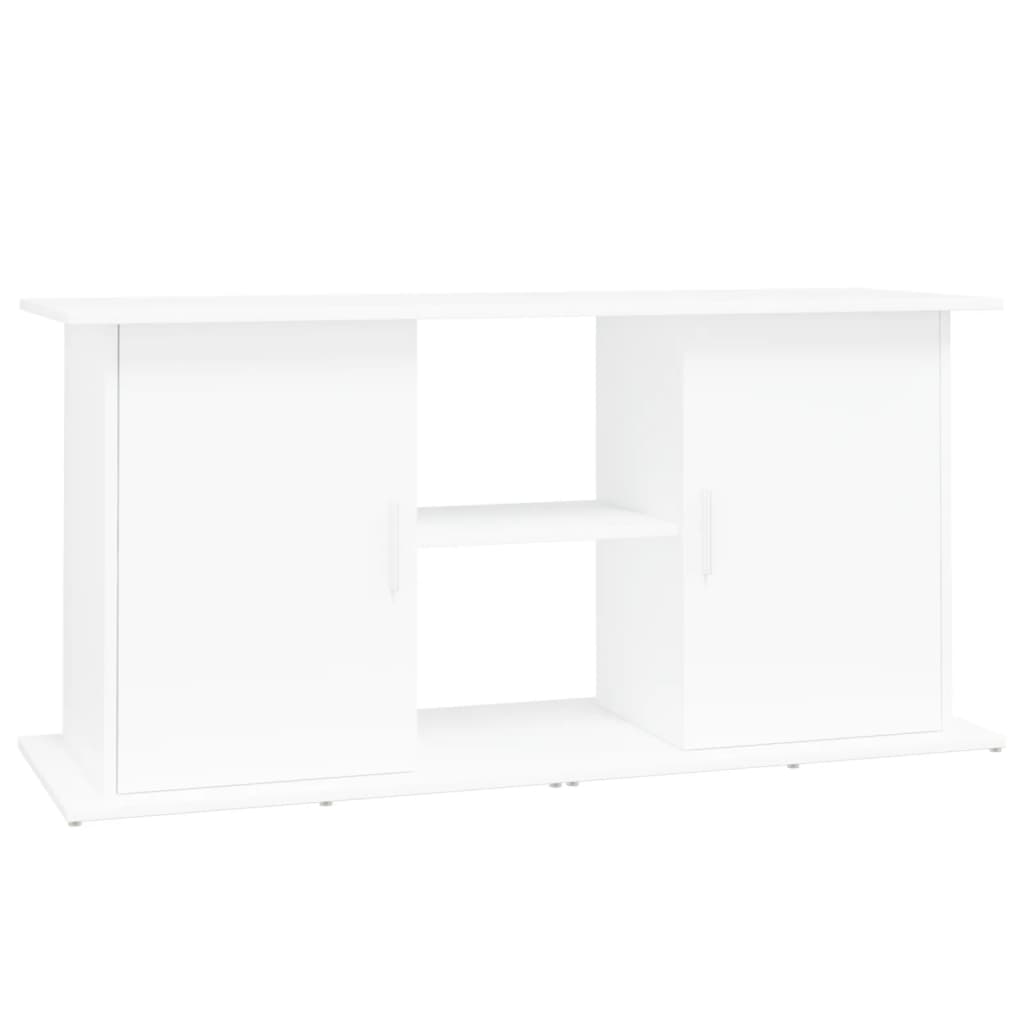 Akvaariumi alus, valge, 121 x 41 x 58 cm, tehispuit