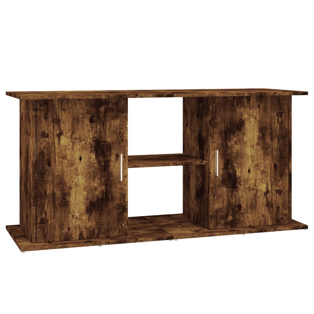 Akvaariumi alus, suitsutatud tamm, 121 x 41 x 58 cm, tehispuit