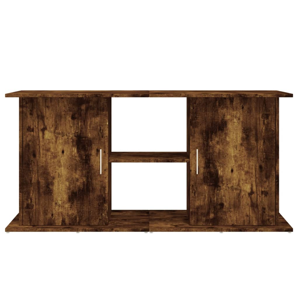 Akvaariumi alus, suitsutatud tamm, 121 x 41 x 58 cm, tehispuit