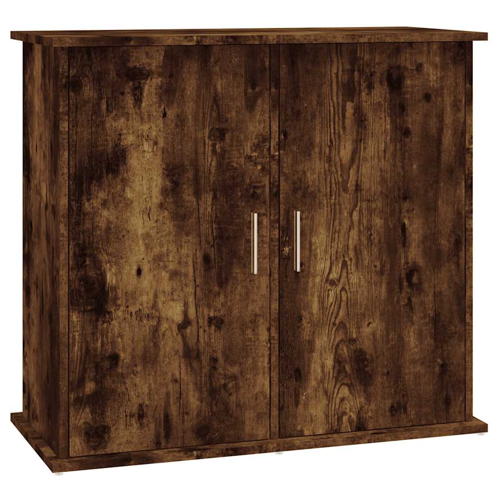 Akvaariumi alus, suitsutatud tamm, 81 x 36 x 73 cm, tehispuit