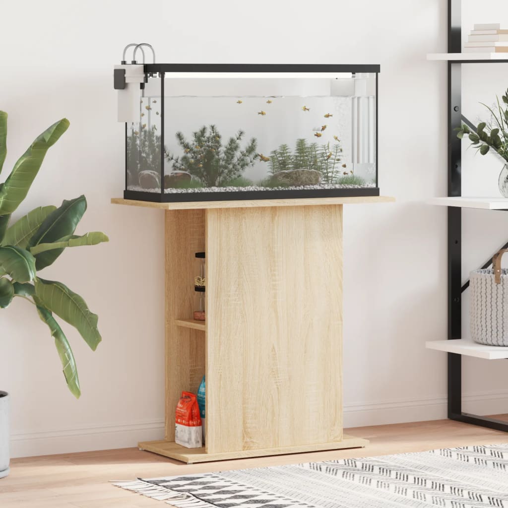 Akvaariumialus Sonoma tamm 75 x 36 x 72,5 cm töödeldud puit