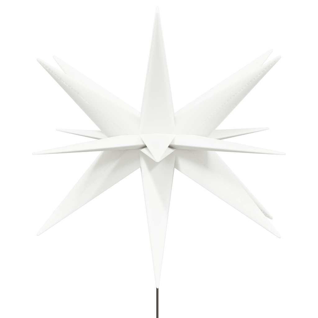LED-jõulutuli maavaiaga, kokkupandav, valge, 57 cm