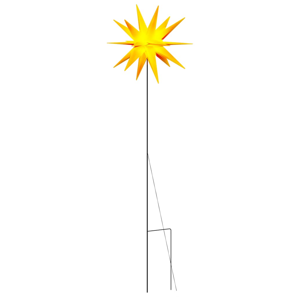 Jõulutuli LED-valgustusega, kokkupandav, kollane, 57 cm